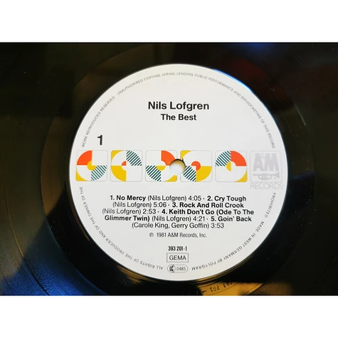 Nils Lofgren - The Best