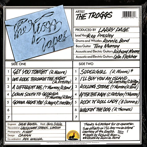 The Troggs - The Trogg Tapes