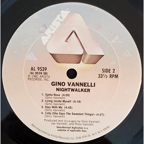 Gino Vannelli - Nightwalker