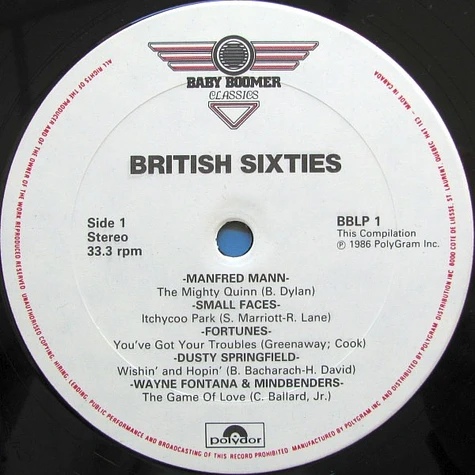 V.A. - British Sixties