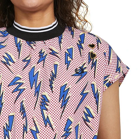 Fred Perry x Amy Winehouse Foundation - Lightning Print Top
