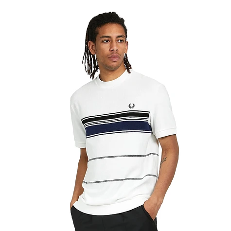 Fred Perry - Striped Towelling T-Shirt (Made in England Pack)