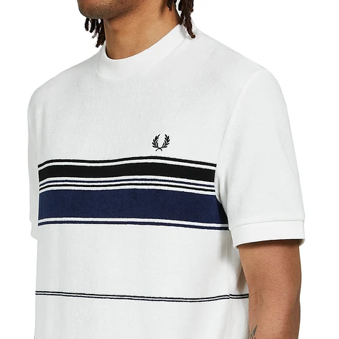 Fred Perry - Striped Towelling T-Shirt (Made in England Pack)