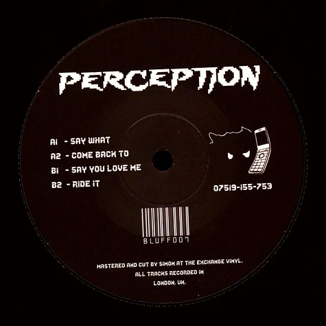 DJ Perception - Bluff 007