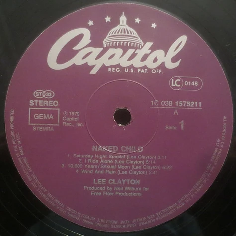 Lee Clayton - Naked Child