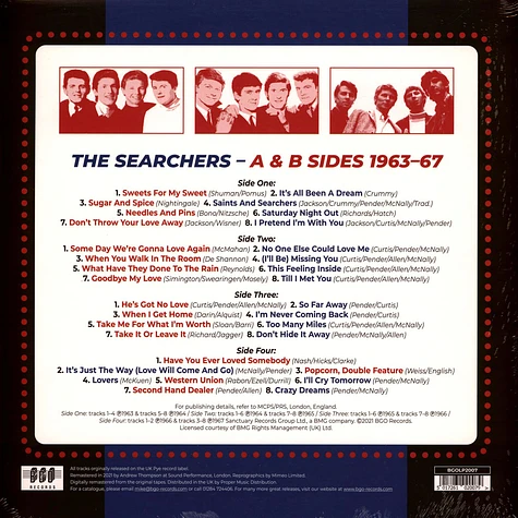 The Searchers - A&B Sides 1963-67