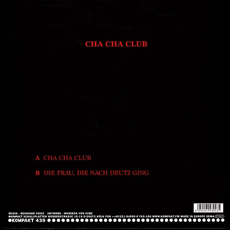 Reinhard Voigt - Cha Cha Club