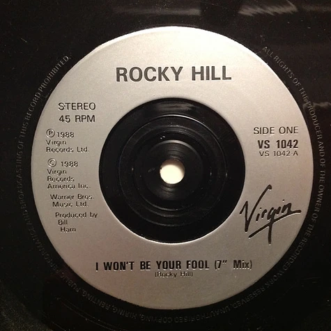 Rocky Hill - I Won't Be Your Fool