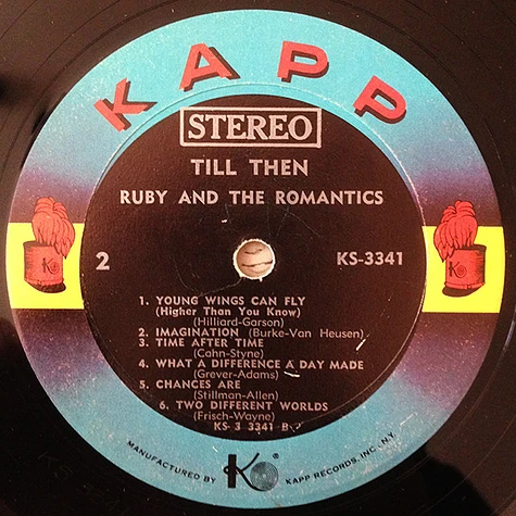 Ruby And The Romantics - Till Then