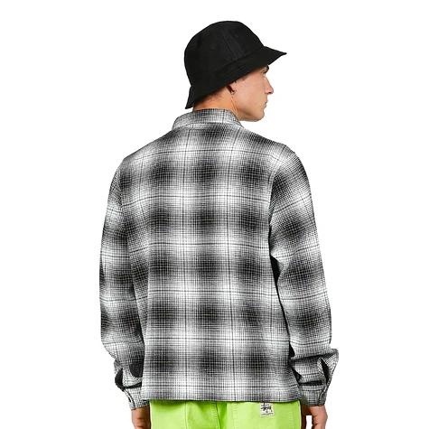 Stüssy - Paul Shadow Plaid Zip Shirt