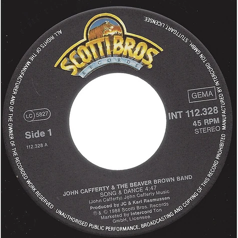 John Cafferty And The Beaver Brown Band - Song & Dance