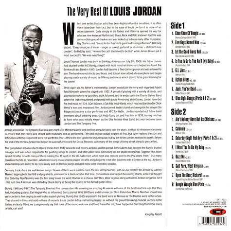 Louis Jordan - Very Best Of