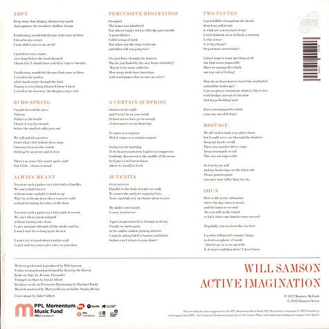 Will Samson - Active Imagination Red Vinyl Edition
