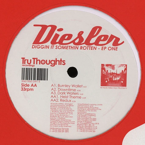 Diesler - Diggin It Somethin Rotten - EP One