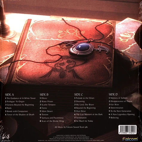 V.A. - OST Ys: Origin Amber Crystal Vinyl Edition