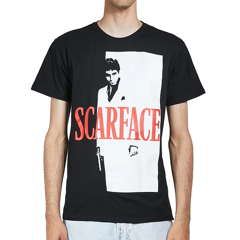 T-shirt Homme La Versa Shi11505 - PRE LOVED - SUPREME BLACK SCARFACE T T-Shirts  SHIRT
