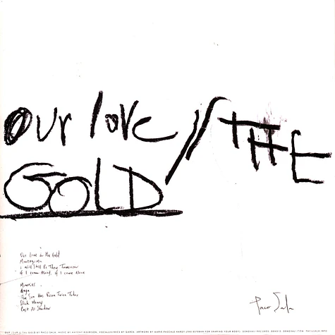 Paco Sala - Our Love Is The Gold