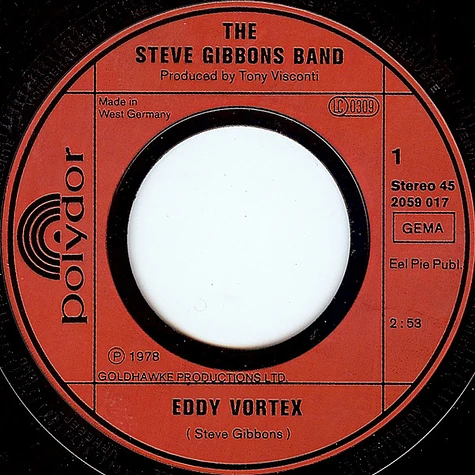 Steve Gibbons Band - Eddy Vortex