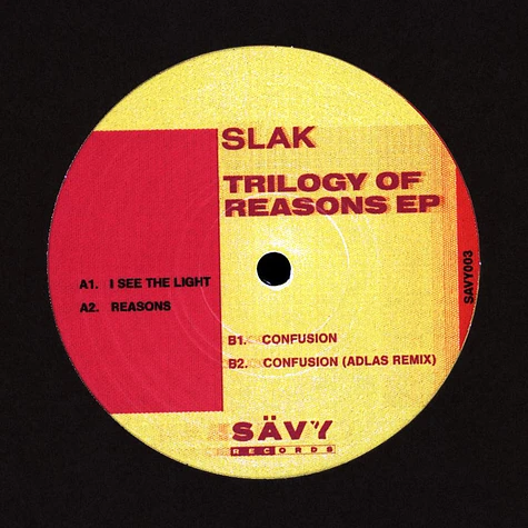 Slak - Trilogy Of Reasons EP