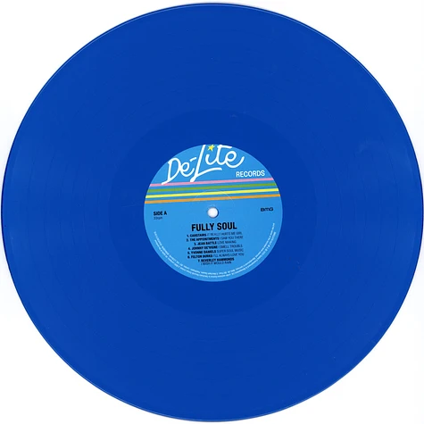 V.A. - De-Lite Fully Soul Record Store Day 2022 Sky Blue Vinyl Edition