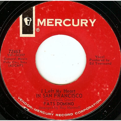 Fats Domino - I Left My Heart In San Francisco