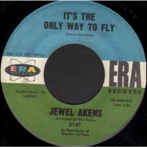 Jewel Akens - It's The Only Way To Fly / You Sure Know How To Hurt A Fella