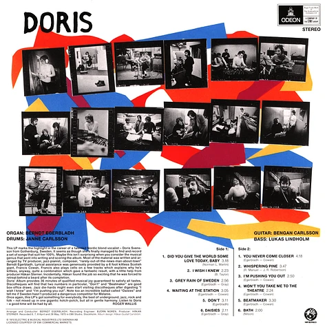Doris - Did You Give The World Some Love Today Baby Blue Vinyl Edition