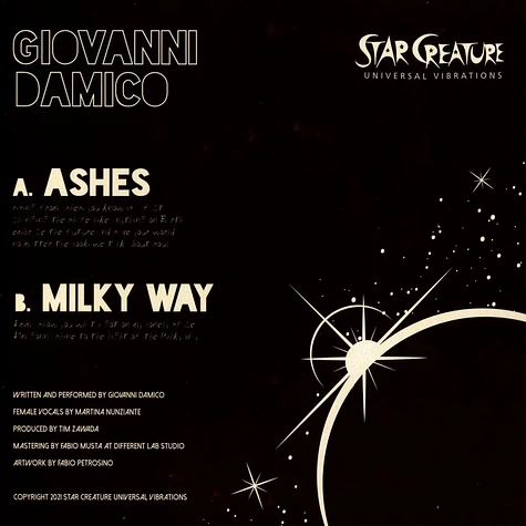 Giovanni Damico - Ashes & Milky Way