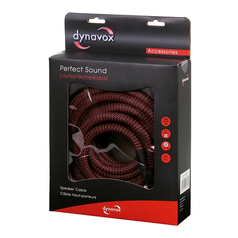 Dynavox - Perfect Sound Lautsprecherkabel 2 x 3 m