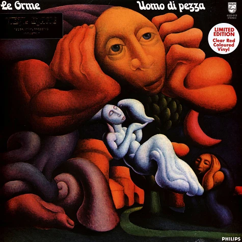 Le Orme - Uomo Di Pezza Clear Red Vinyl Edition