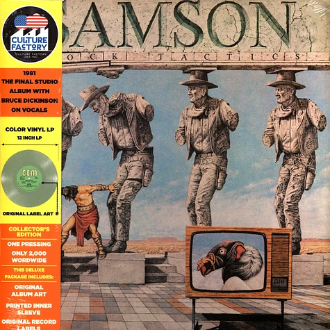 Samson - Shock Tactics Green Vinyl Edition