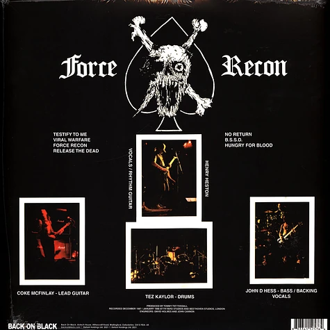 Virus - Force Recon Clear / Green Splatter Vinyl Edition