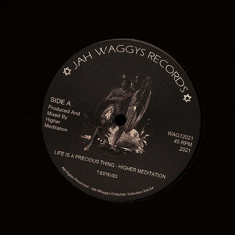Jah Ragga / Higher Meditation - African Revival, Dub 1, 2 / Never Give Up, Dub 1, 2