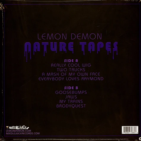 Lemon Demon - Nature Tapes Red In Blue Vinyl Edition