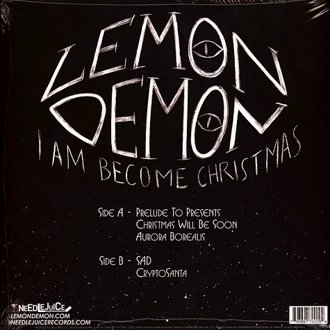 Lemon Demon - I Am Become Christmas Green W/ Splatter Vinyl Edition