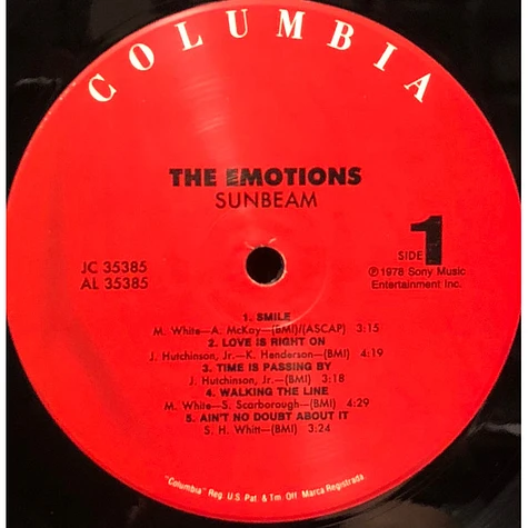 The Emotions - Sunbeam