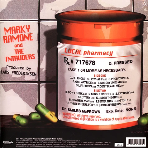 Marky Ramone And The Intruders - The Answer To Your Problems?