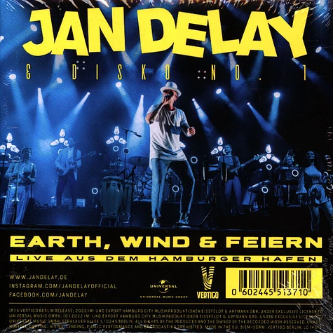 Jan Delay - Earth, Wind & Feiern - Live Aus Dem Hamburger Hafen