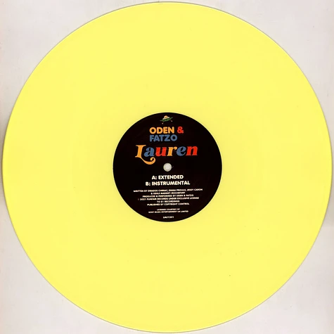 Oden & Fatzo - Lauren Yellow Vinyl Edtion