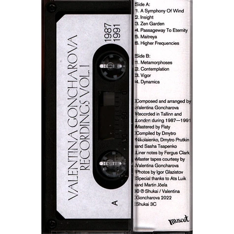 Valentina Goncharova - Recordings 1987-1991 Volume 1