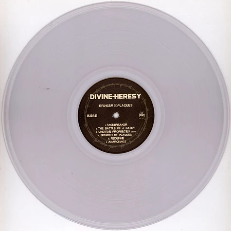 Divine Heresy - Bringer Of Plagues Clear Vinyl Edition