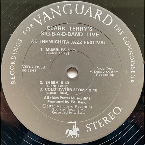 Clark Terry's Big Bad Band - Clark Terry's Big-B-a-d-Band Live At The Wichita Jazz Festival 1974