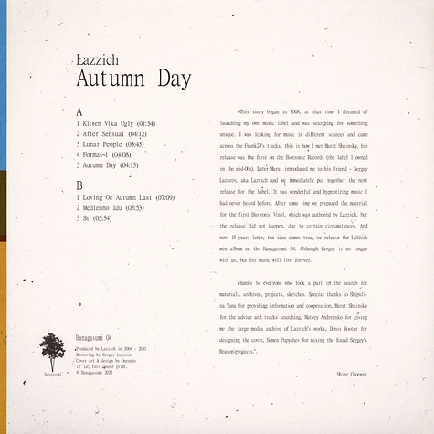 Lazzich - Autumn Day