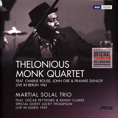 The Thelonious Monk Quartet - Live In Berlin 1961 / Live In Essen 1959 Record Store Day 2022 Vinyl Edition