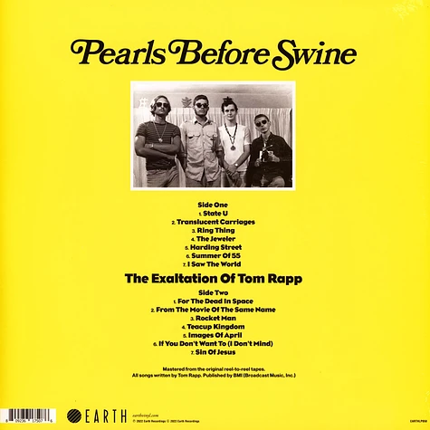 Pearls Before Swine - The Exaltation Of Tom Rapp