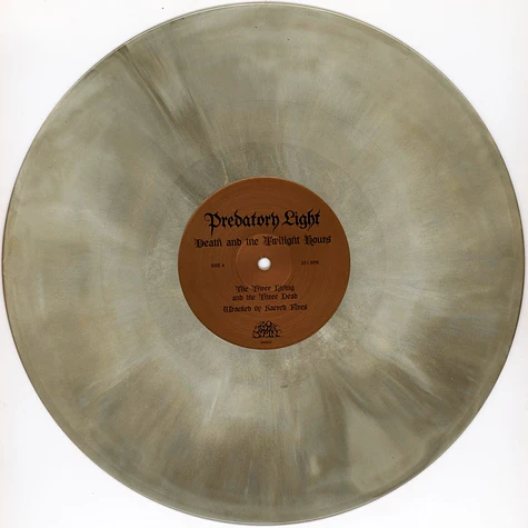 Predatory Light - Death And The Twilight Hours Gold / White / Silver Vinyl Edition