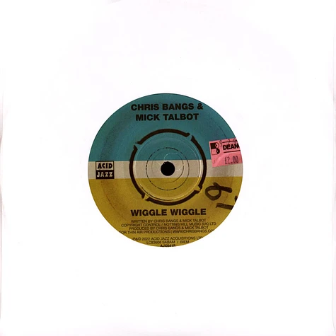 Bangs & Talbot - Sumthin Else / Wiggle Wiggle