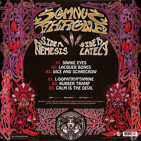 Somnus Throne - Nemesis Lately Black Vinyl Edition