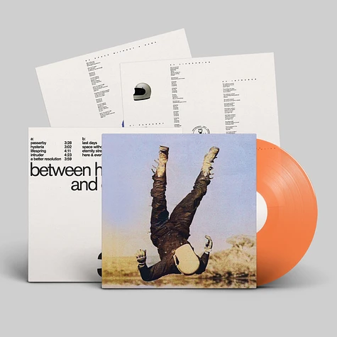 Death Bells - Between Here & Everywhere Clear Orange Vinyl Edition