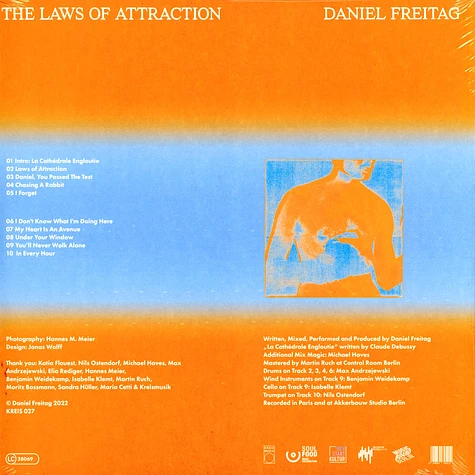 Daniel Freitag - The Laws Of Attraction Gold Vinyl Edition
